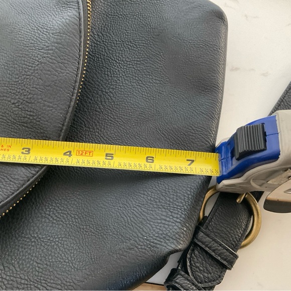 Universal Thread Black Crossbody Bag with Gold Accents - Picture 10 of 10